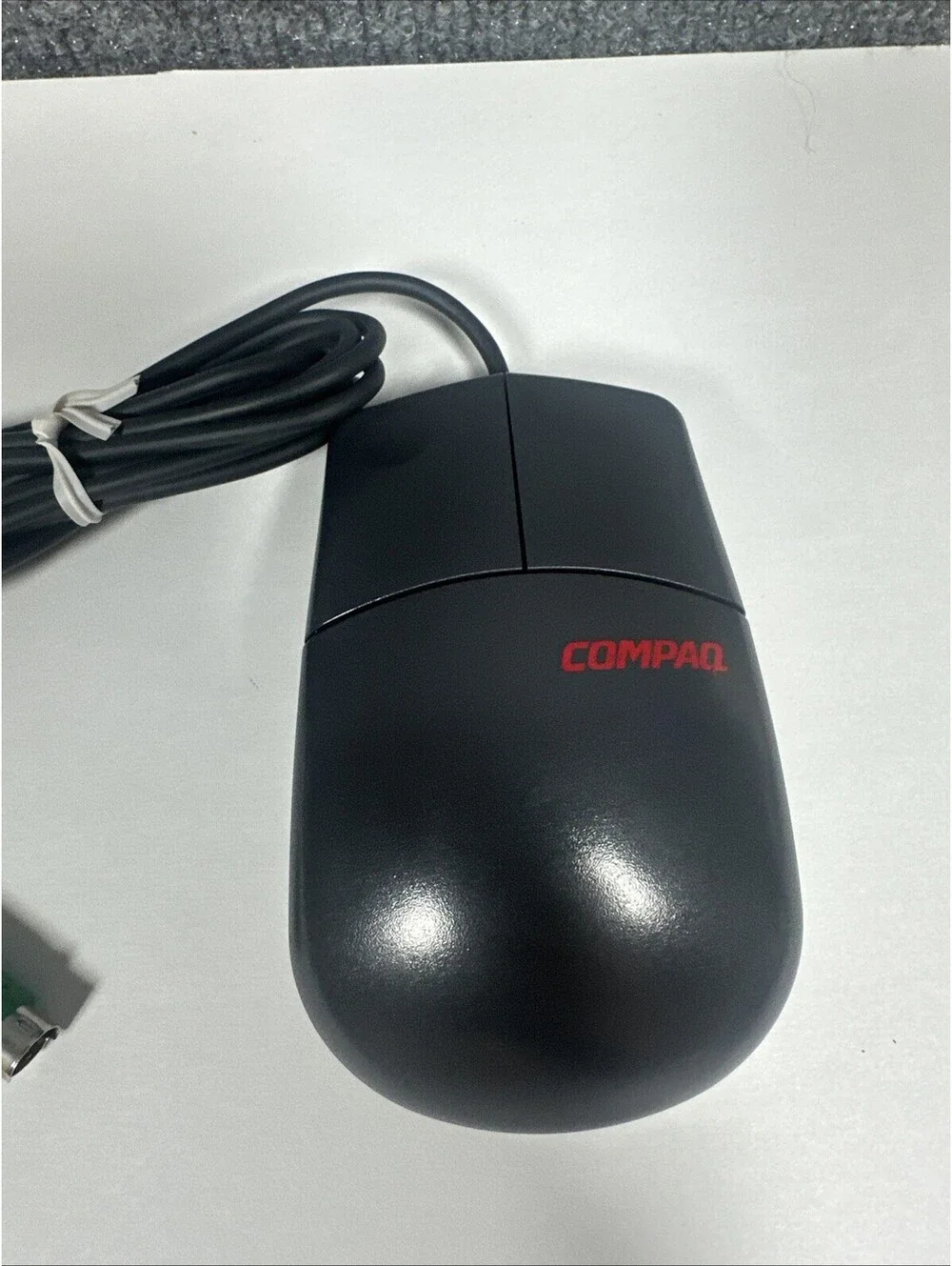 Vintage Compaq Ball Mouse MUS9J N Two Button Vintage Retro